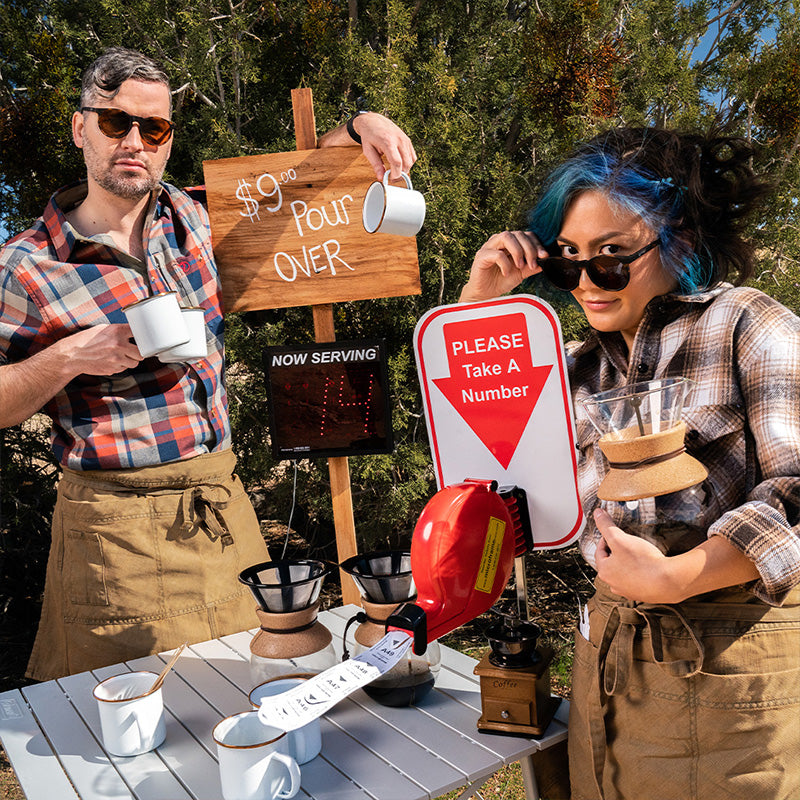 Goodr Circle G Nine Dollar Pour Over sunglasses worn outdoors