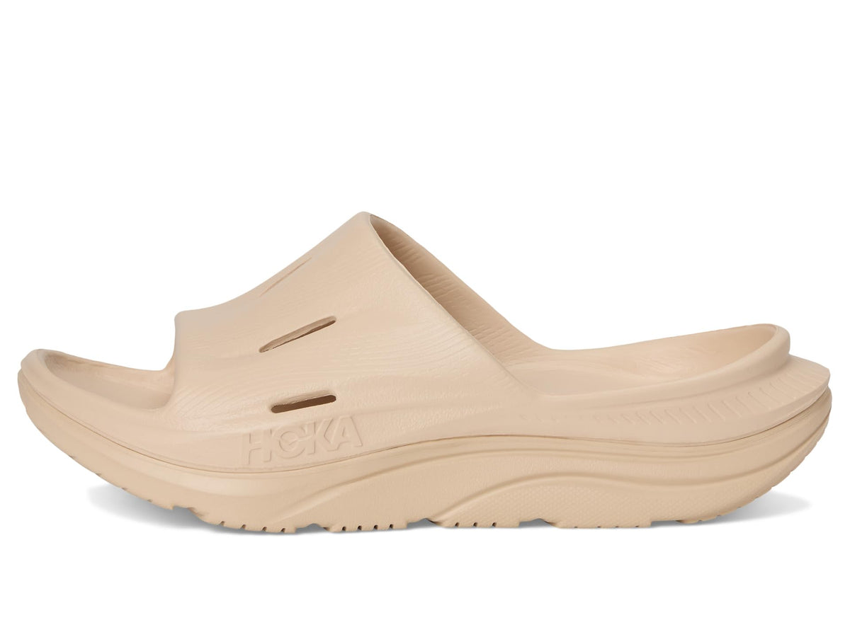 HOKA ORA Recovery Slide 3 unisex recovery slide in Black / Black – view 4