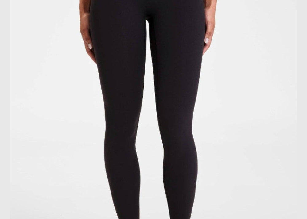 ALLFENIX CloudCore 7/8 Legging in Onyx black, front view
