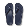 Archies Original Arch Support Thongs - Navy