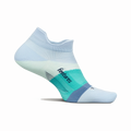 Feetures Elite Ultra Light No Show Tab running socks in Glacier Mist