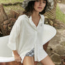 Juan & Me Nacida shirt - white Iconic logo