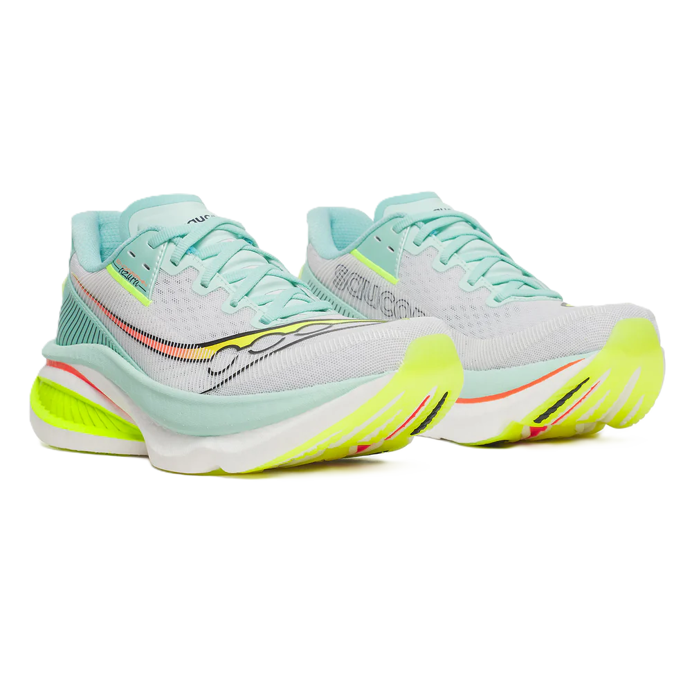 Saucony Endorphin Azura running shoe – White / Splash – product view 3