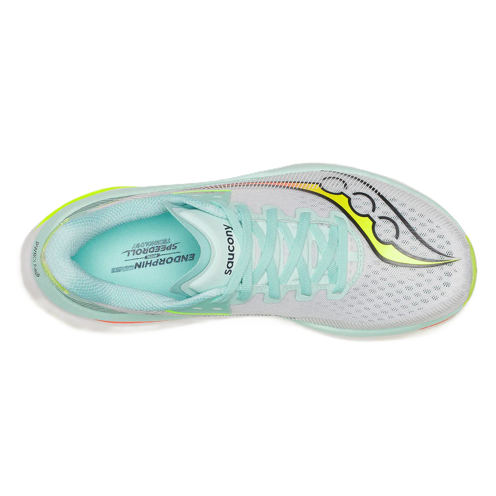 Saucony Endorphin Azura running shoe – White / Splash – product view 4