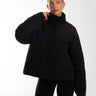 Active Basics Quilted Puffer Jacket - Onyx