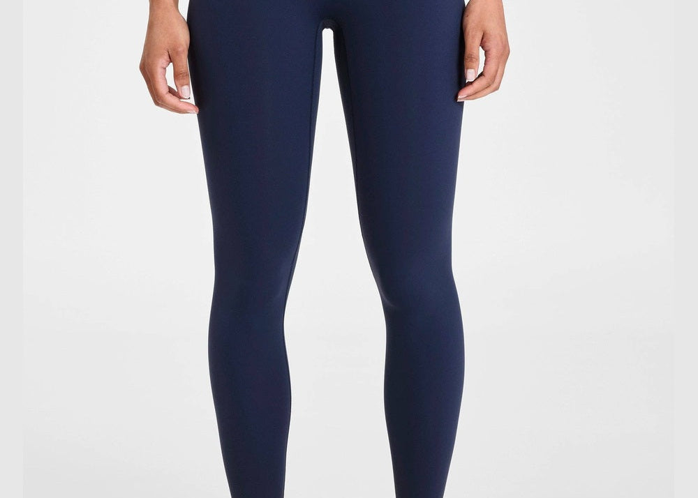 ALLFENIX CloudCore 7/8 Legging in Navy, front view