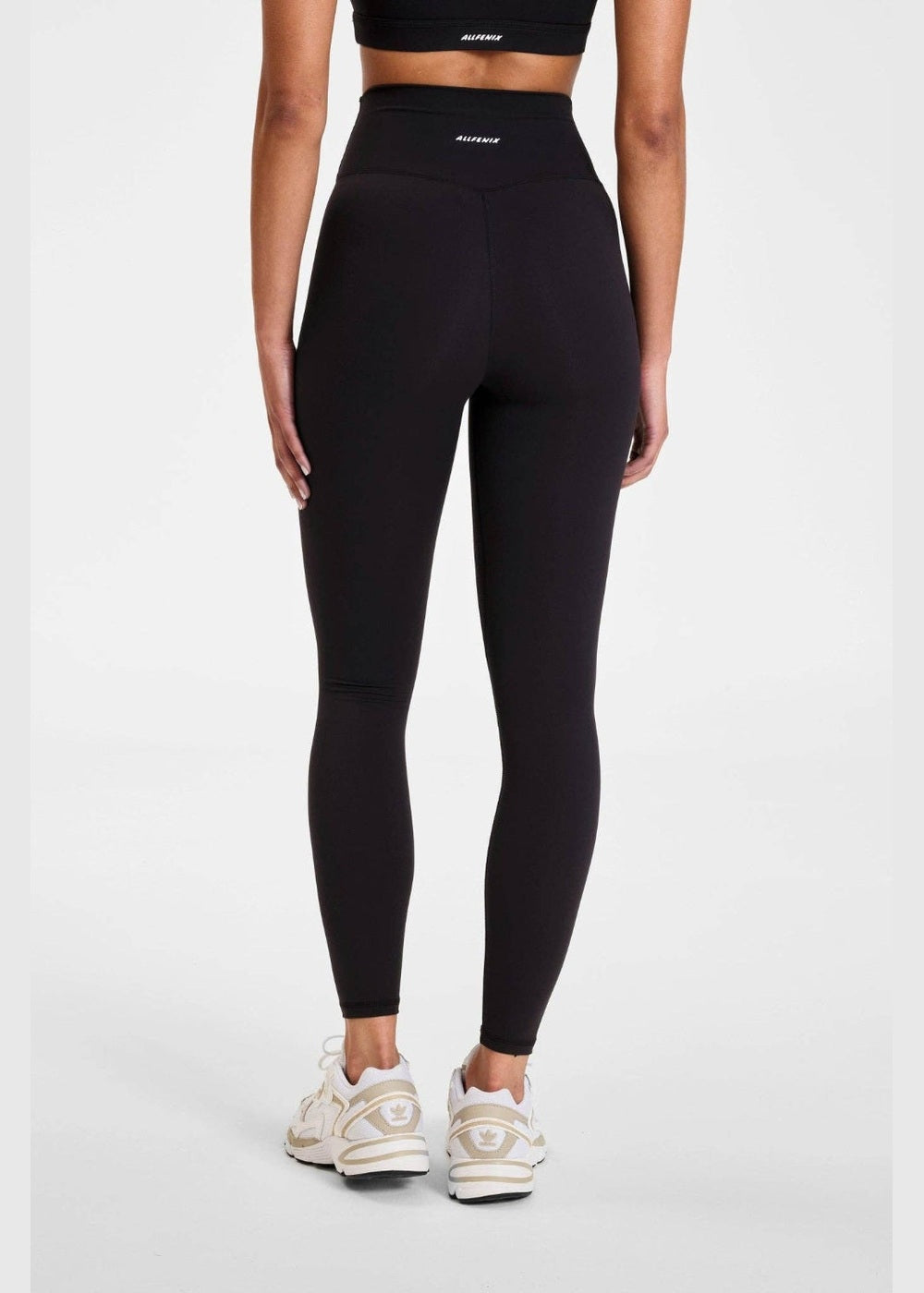 ALLFENIX CloudCore 7/8 Legging in Onyx black, back view