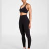 ALLFENIX CloudCore 7/8 Legging in Onyx black, three-quarter view