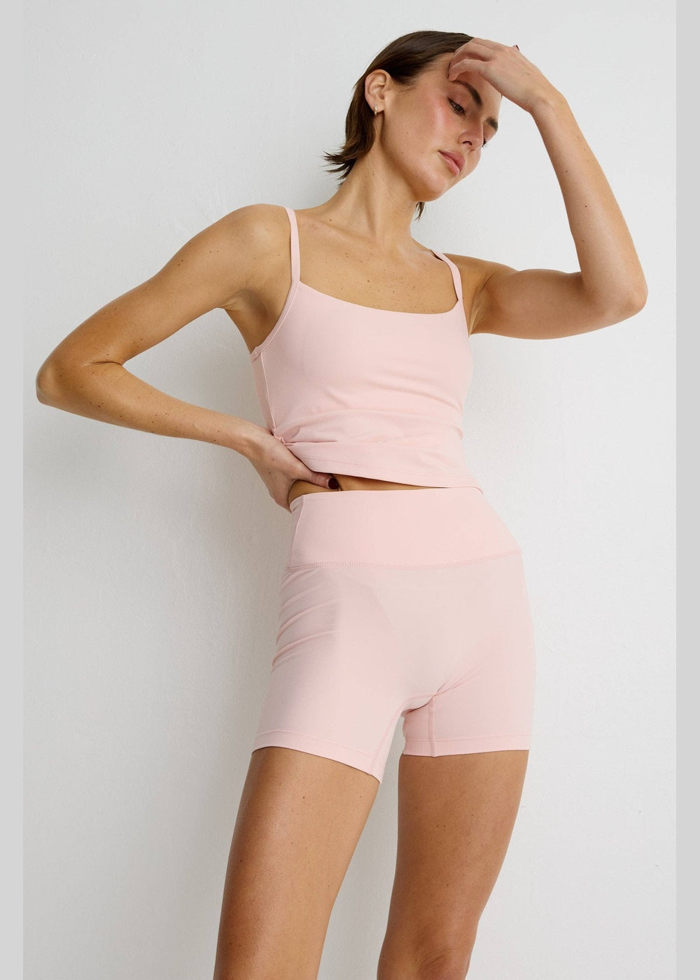 ALLFENIX CloudCore™ Sculpt Tank – Rose Quartz – front styled view
