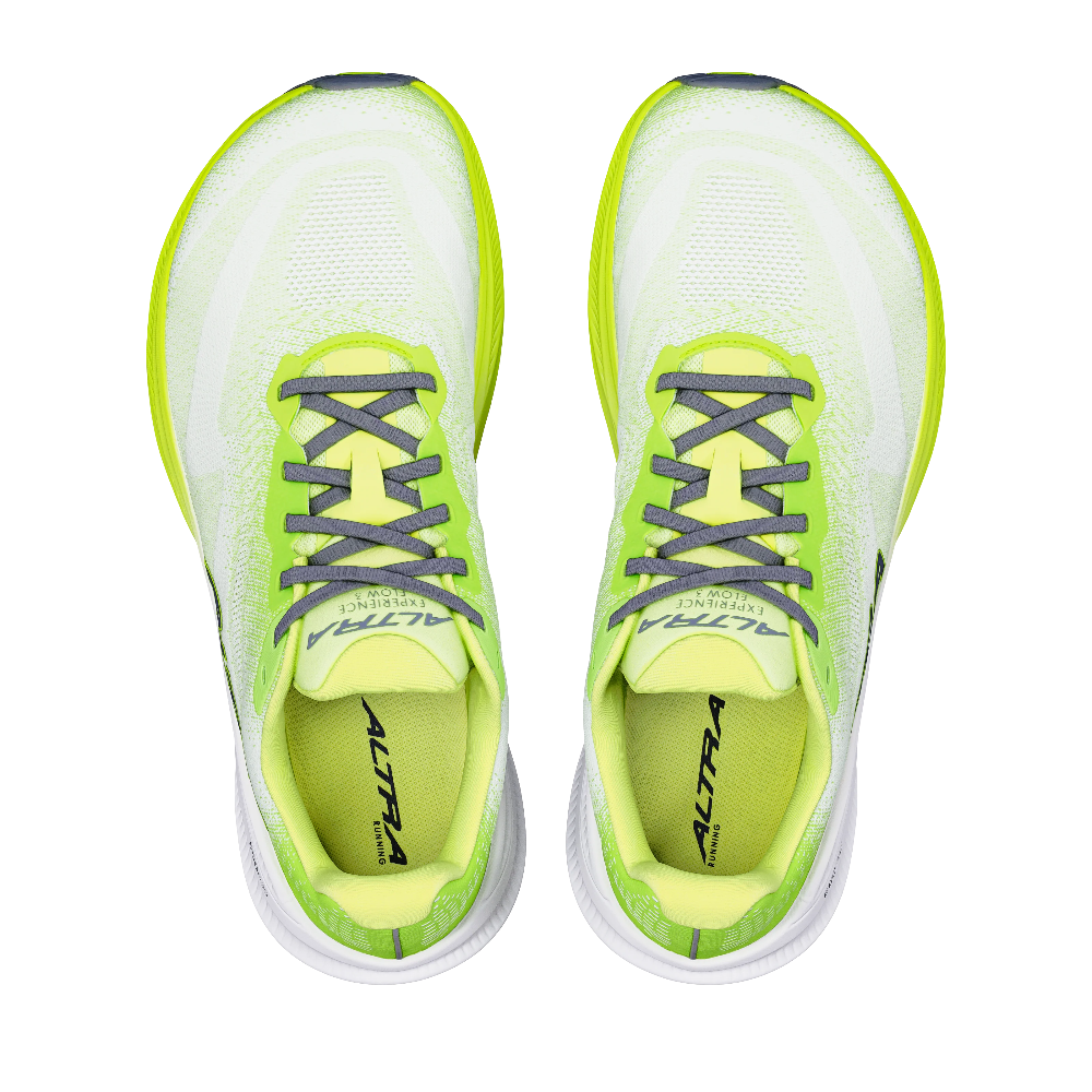 Altra Experience Flow 3 Men's White Lime FootShape toe box