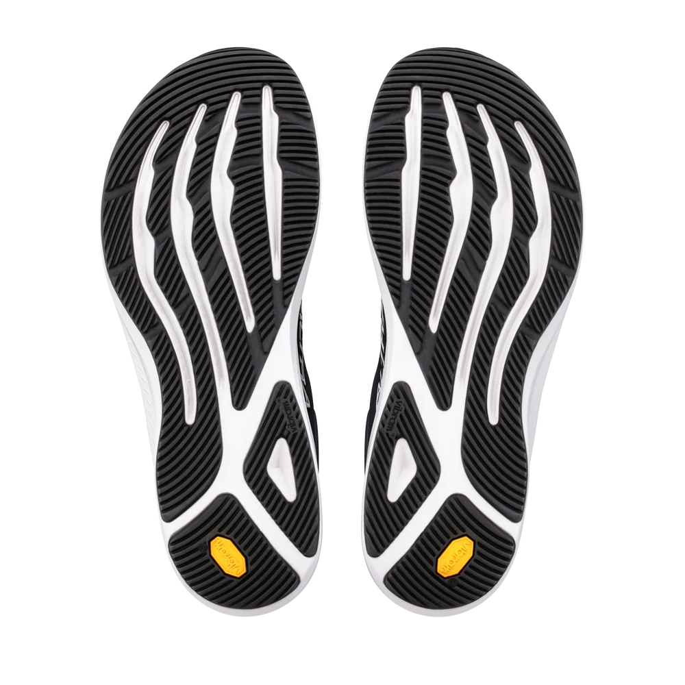 Altra Torin 9 Women's Wide Black White zero drop running shoes - sole view