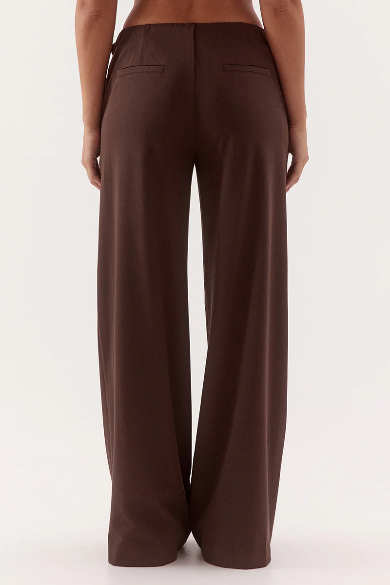 SOVERE Studio Amorey Pant – Espresso – product view 4