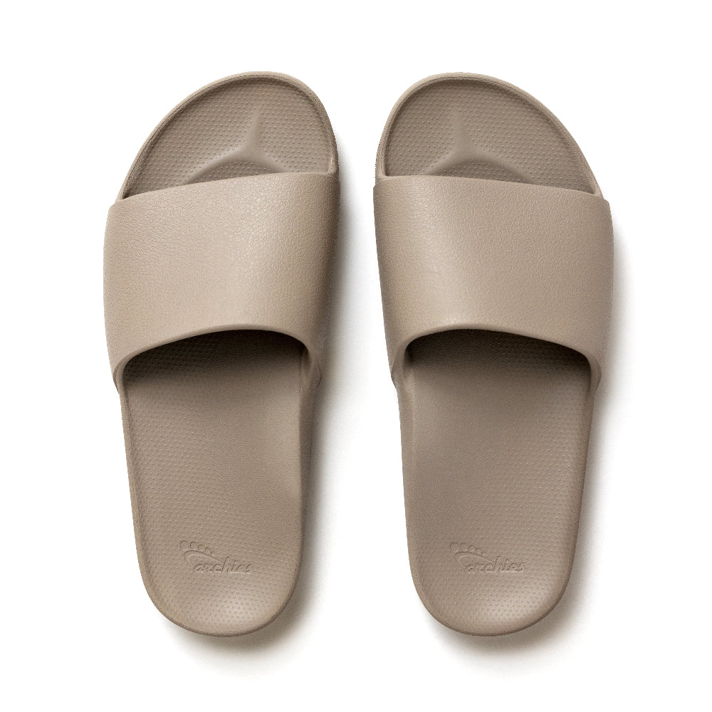 Archies Original Arch Support Slides in Taupe