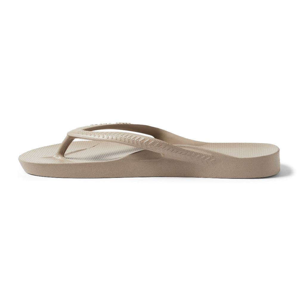 Archies Original Arch Support Thongs – Taupe – product view 3