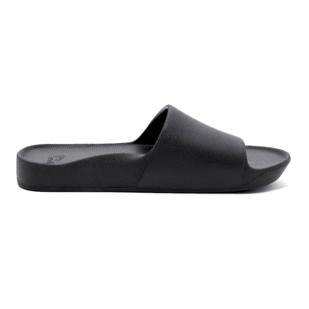 Archies Original Arch Support Slides in Black