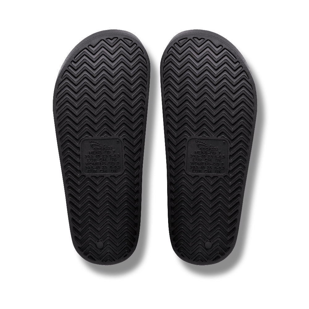 Archies Original Arch Support Slides in Black