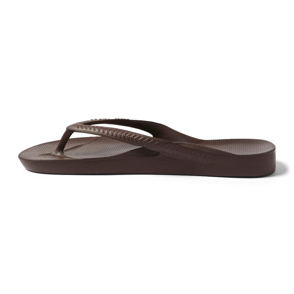 Archies Original Arch Support Thongs – Brown – product view 3