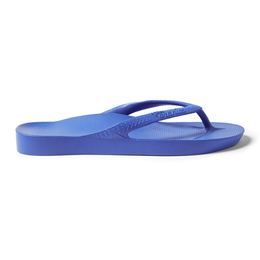 Archies Original Arch Support Thongs – Royal Blue – product view 2
