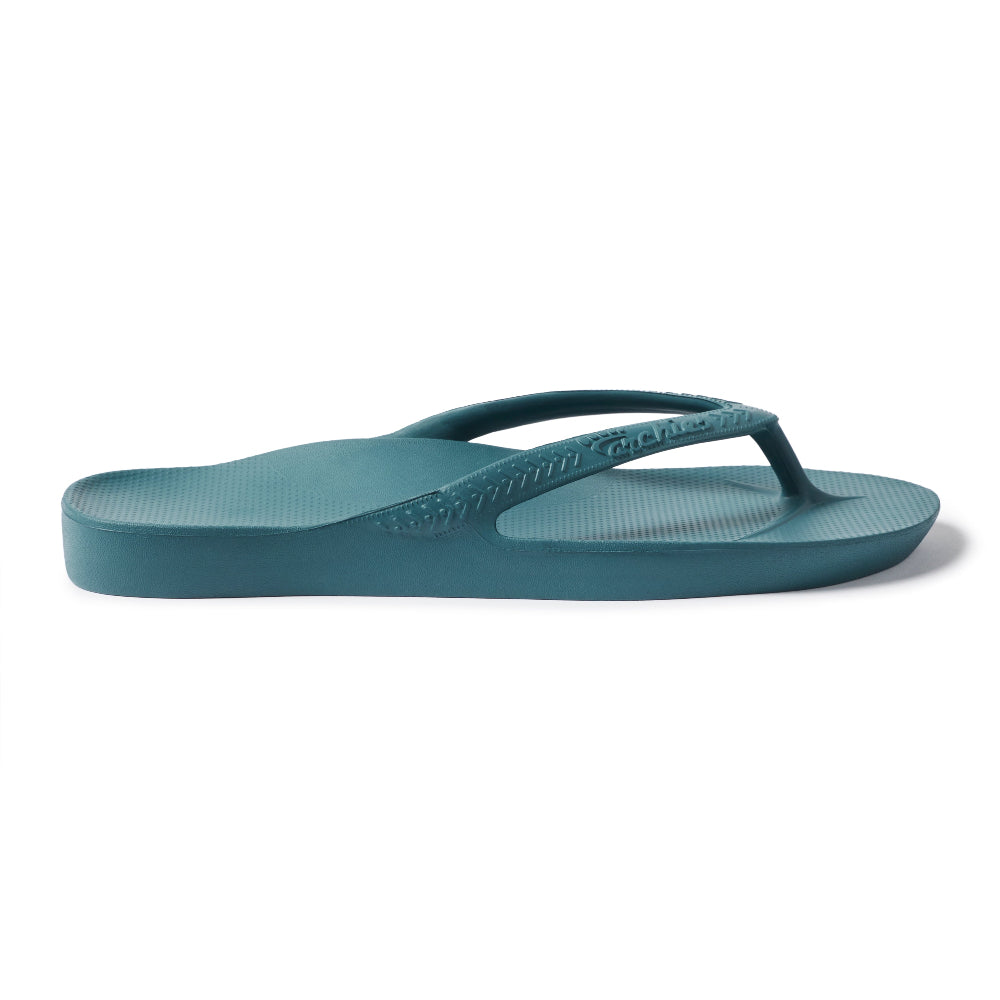 Archies Original Arch Support Thongs – Teal – product view 2