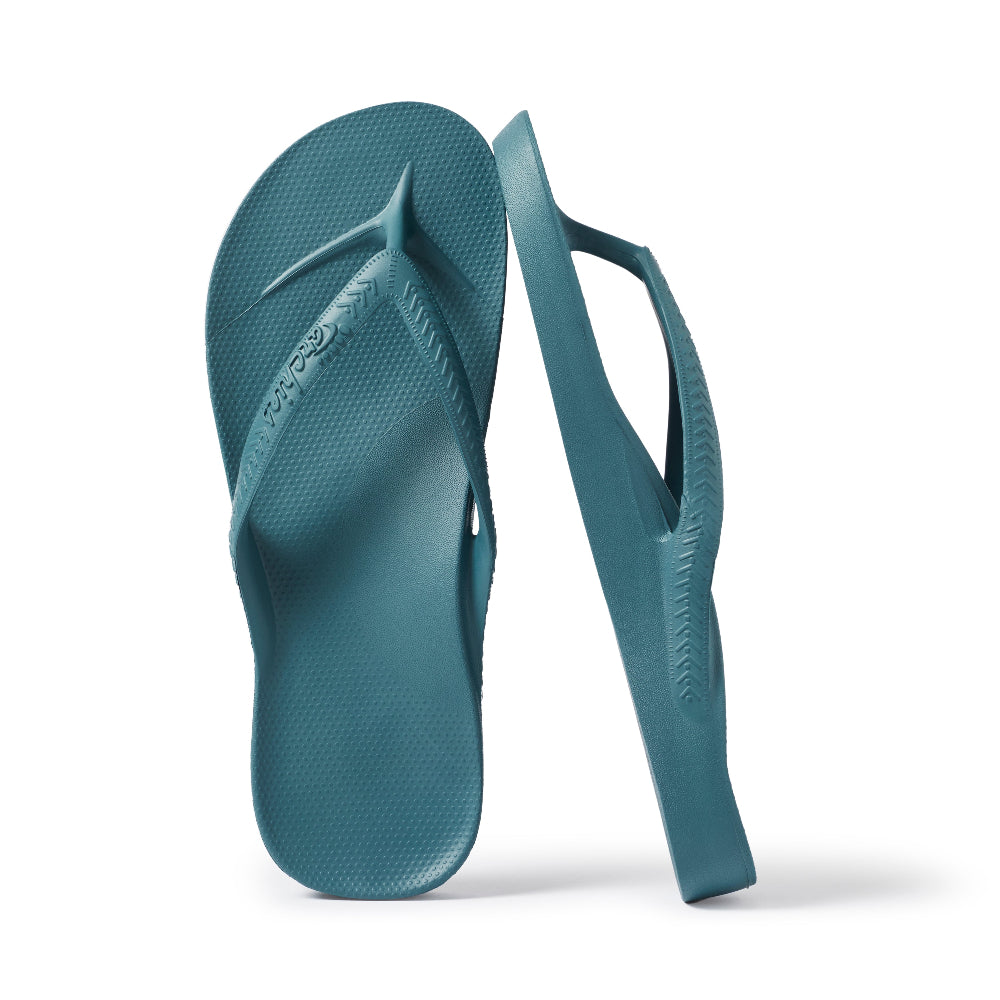 Archies Original Arch Support Thongs – Teal – product view 6