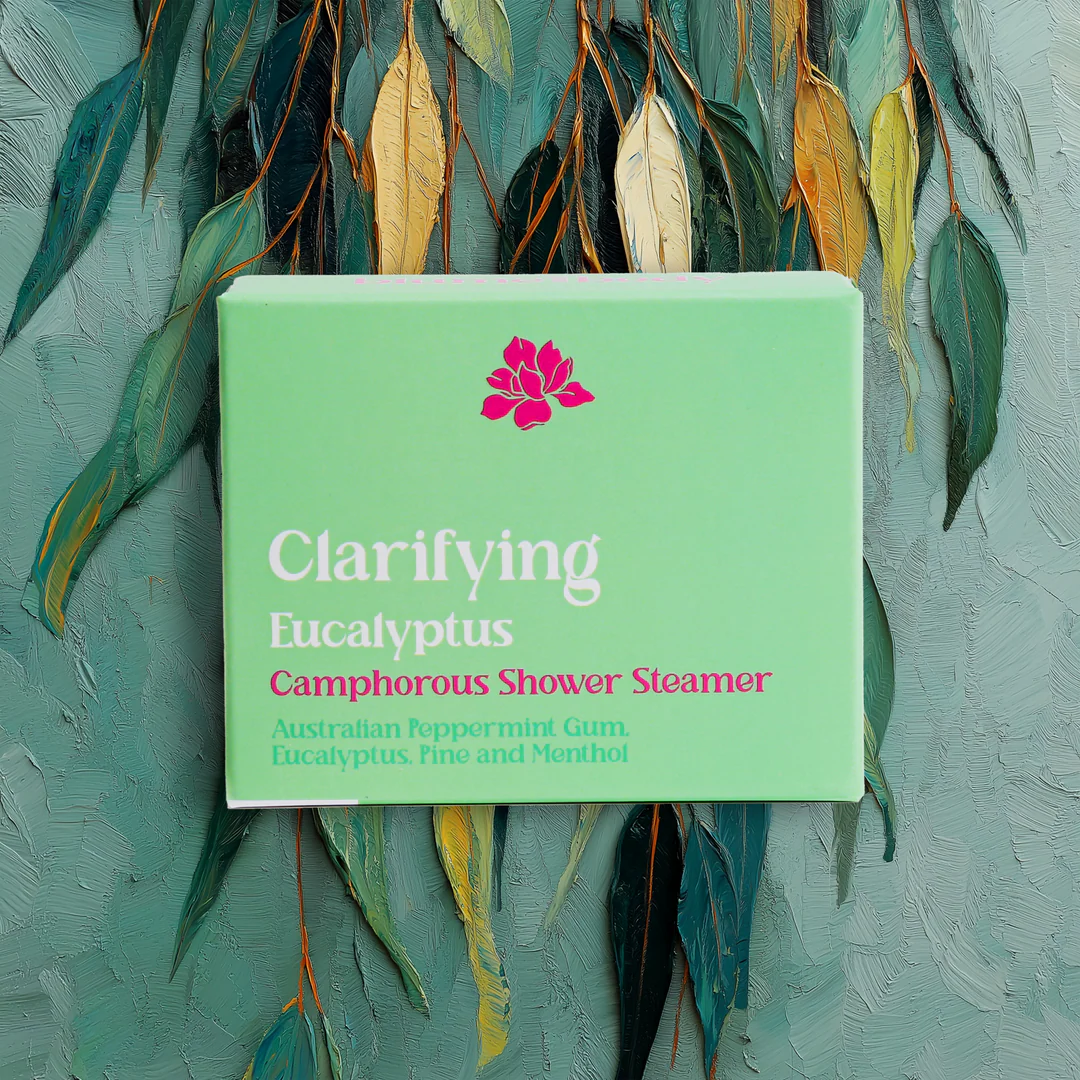 Blume & Body Clarifying Eucalyptus Shower Steamer – packaging