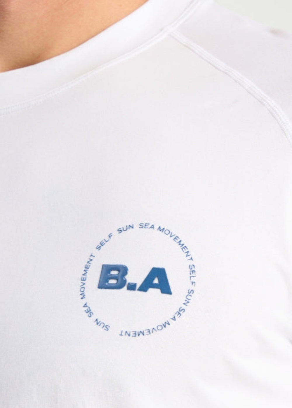 Bondi Active Cultivate Tech Tee – White – product view 3