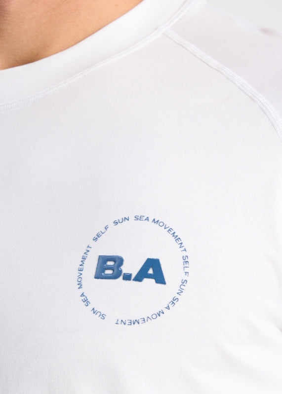 Bondi Active Cultivate Tech Tee – White – product view 3