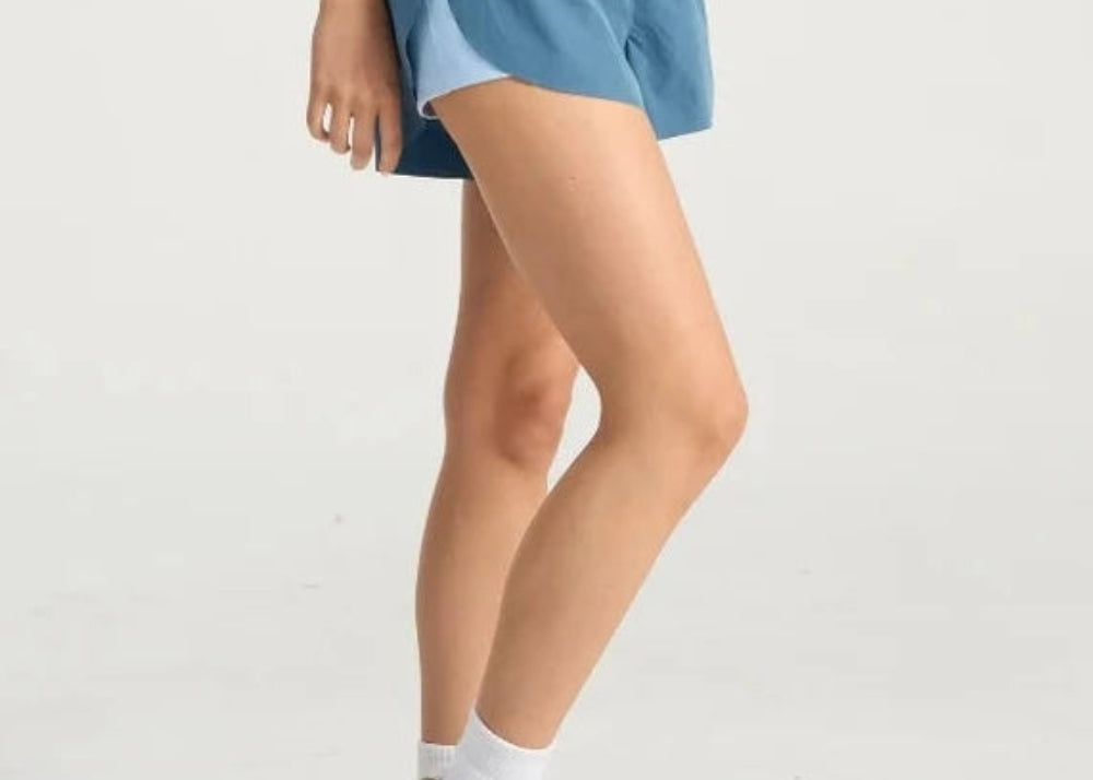 Bondi Active Flutter Run Short – Colony Blue – product view 1