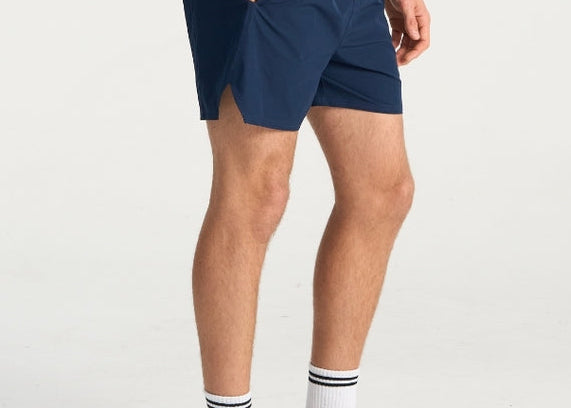Bondi Active Men’s Gym Short 4-inch – Insignia Blue – product view 2