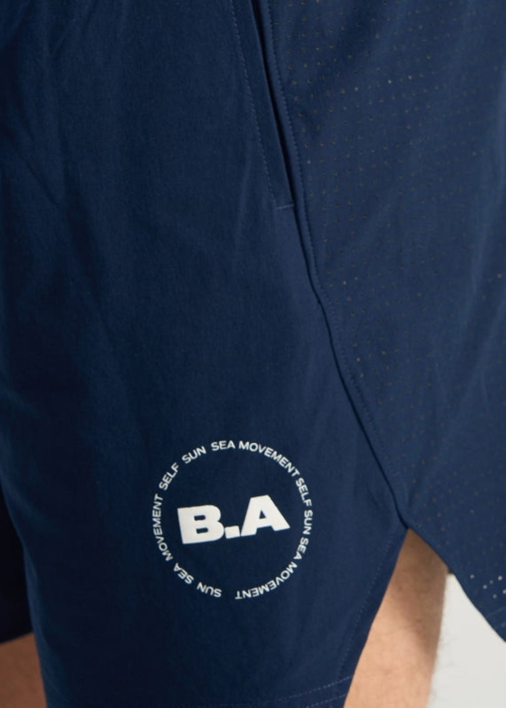 Bondi Active Men’s Gym Short 4-inch – Insignia Blue – product view 3
