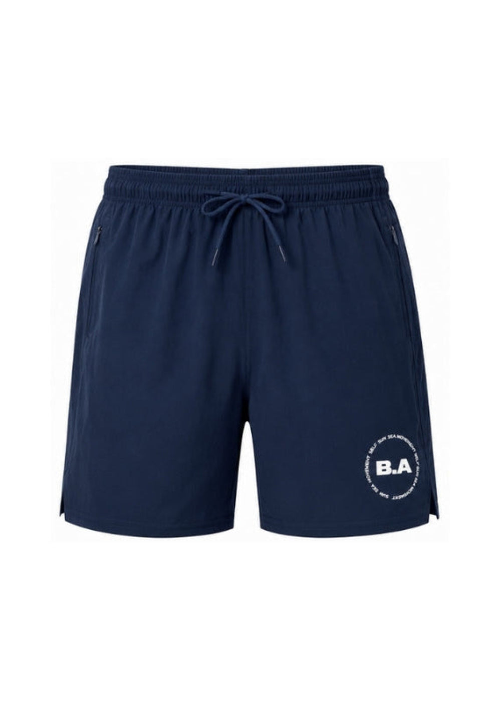 Bondi Active Men’s Gym Short 4-inch – Insignia Blue – product view 5