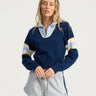 Bondi Active Victory Zip Knit - Navy