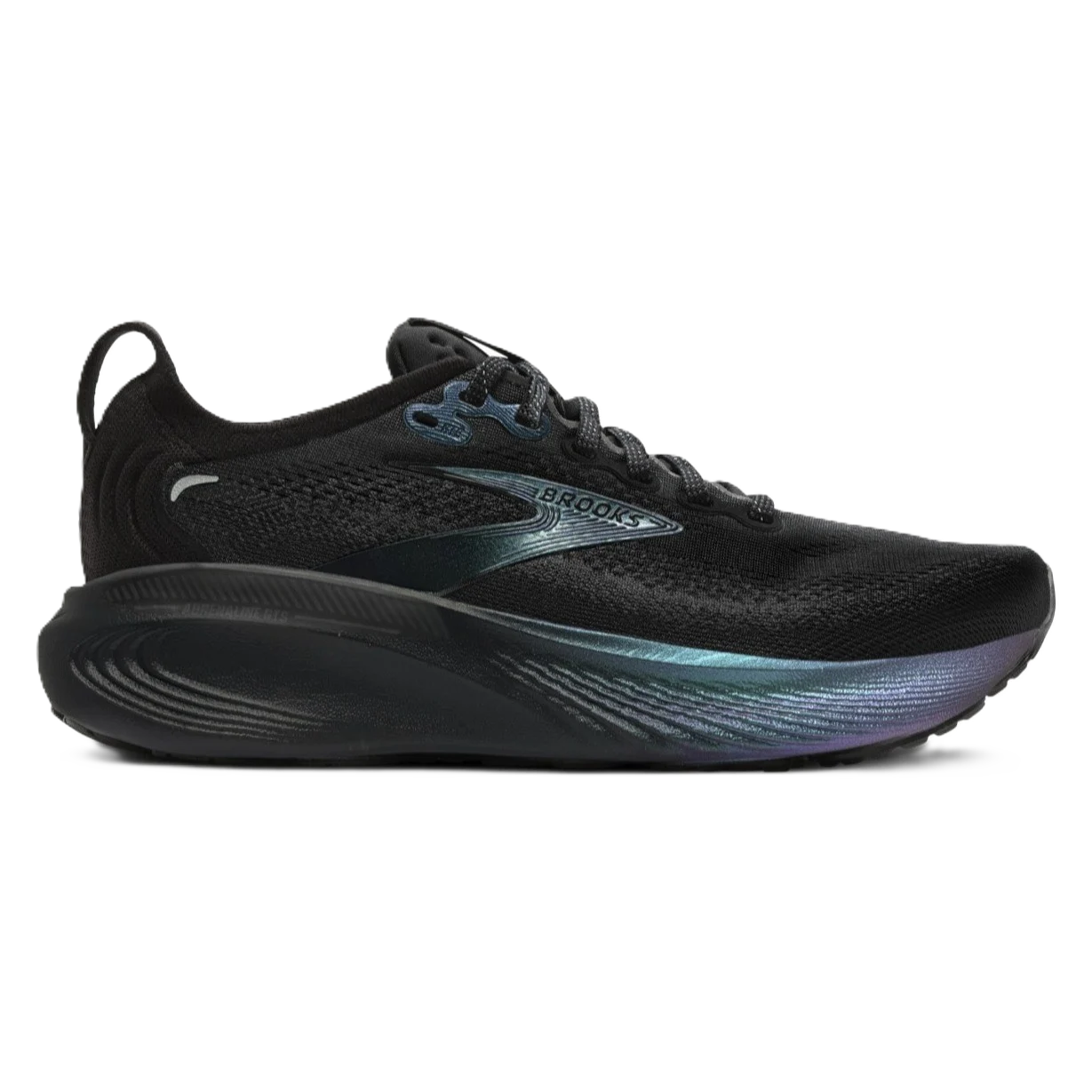 Brooks Adrenaline GTS 25 Women’s Standard (B) – Moonlight Black / Silver / Chameleon – product view 1