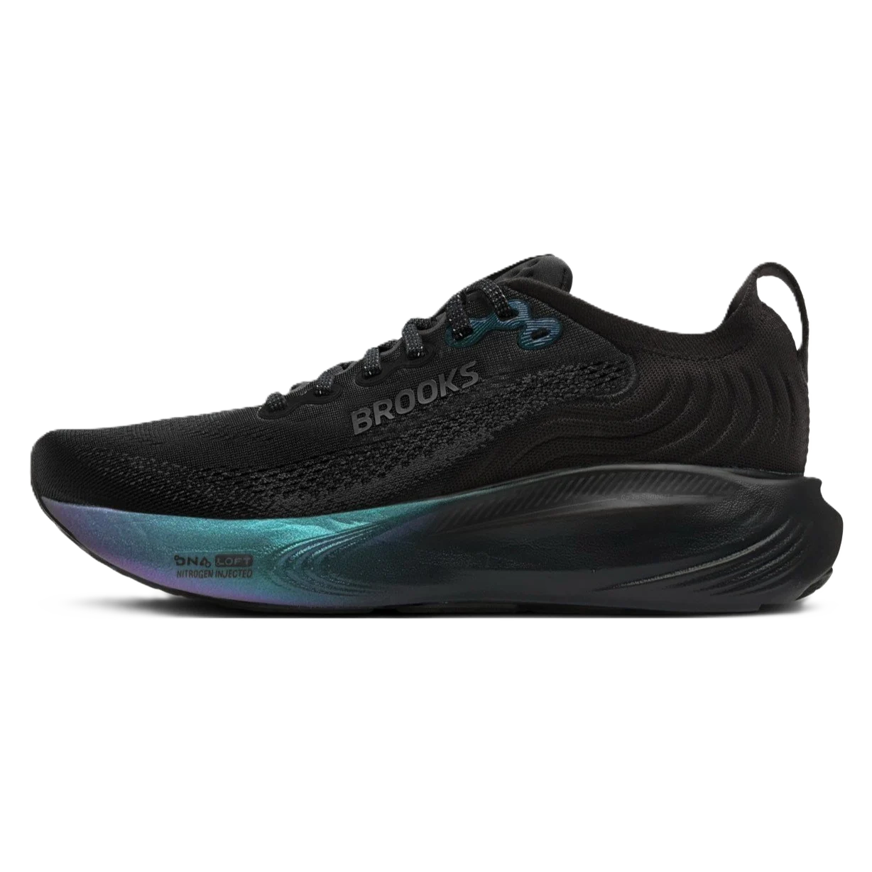 Brooks Adrenaline GTS 25 Women’s Standard (B) – Moonlight Black / Silver / Chameleon – product view 2