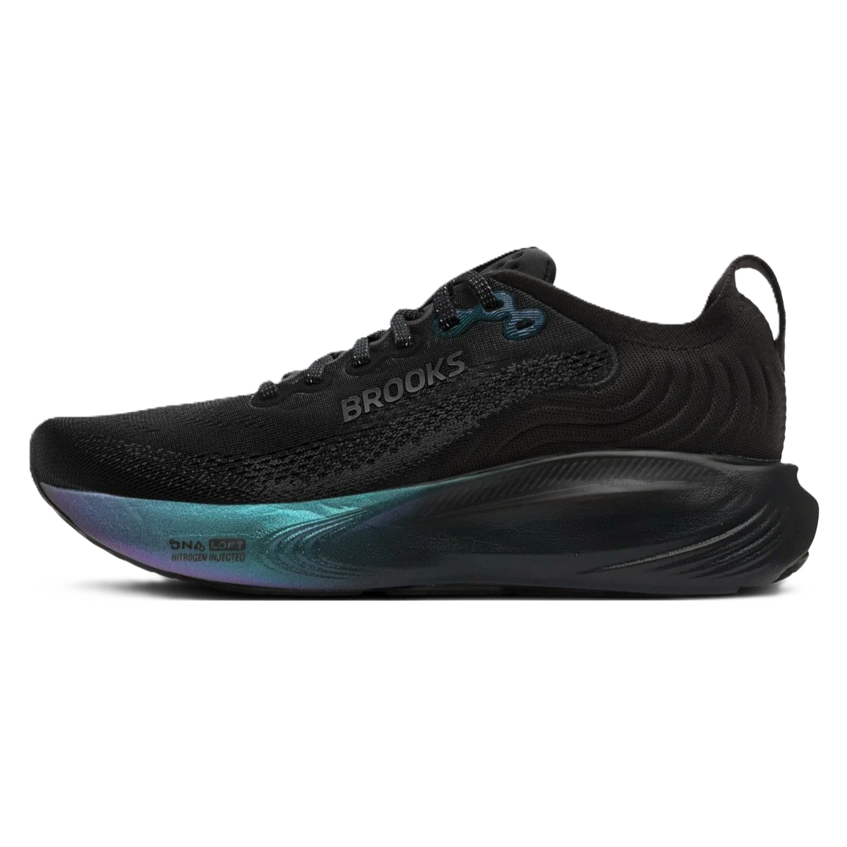 Brooks Adrenaline GTS 25 Women’s Standard (B) – Moonlight Black / Silver / Chameleon – product view 2