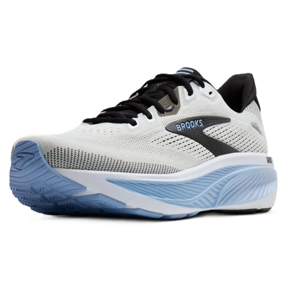 Brooks Ghost 18 Men’s Standard (D) – White / Black / Open Air – product view 2