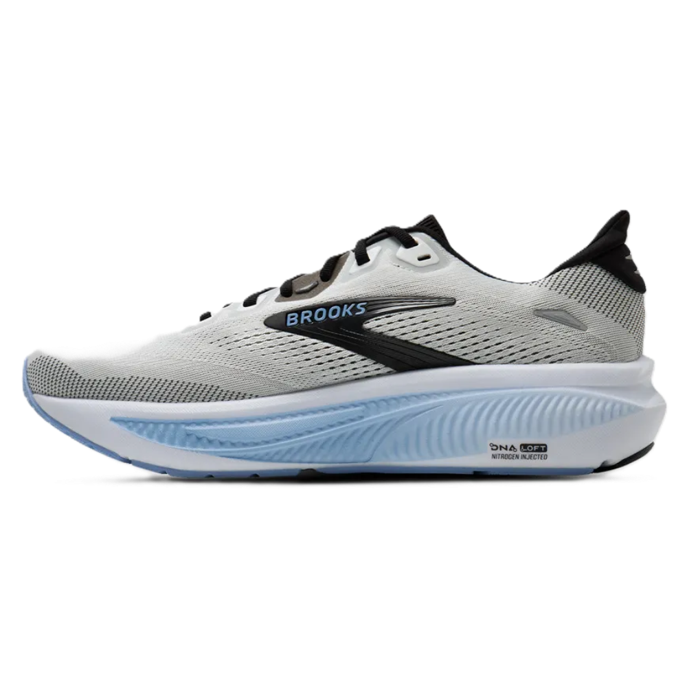 Brooks Ghost 18 Men’s Standard (D) – White / Black / Open Air – product view 5
