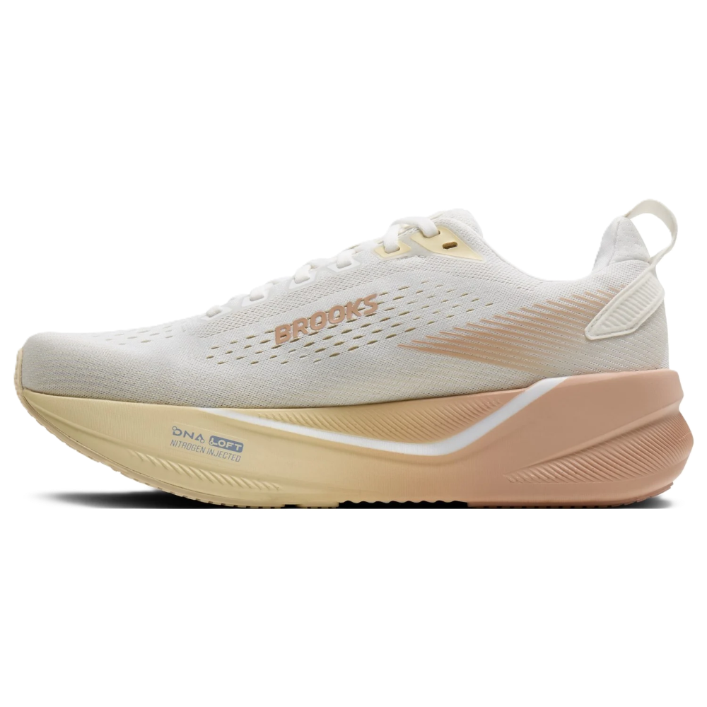 Brooks Ghost Max 4 Women’s Standard (B) – White / Rose / Rutabaga – product view 2
