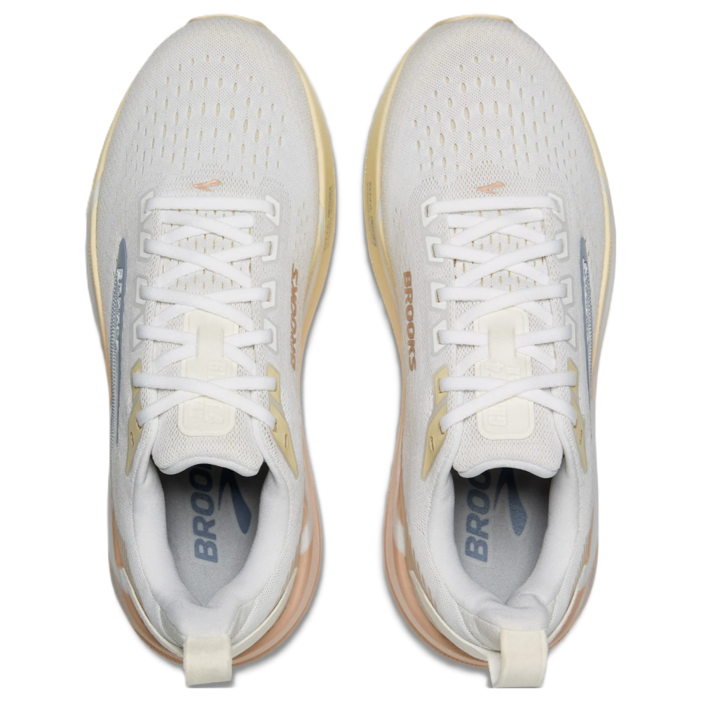 Brooks Ghost Max 4 Women’s Standard (B) – White / Rose / Rutabaga – product view 4