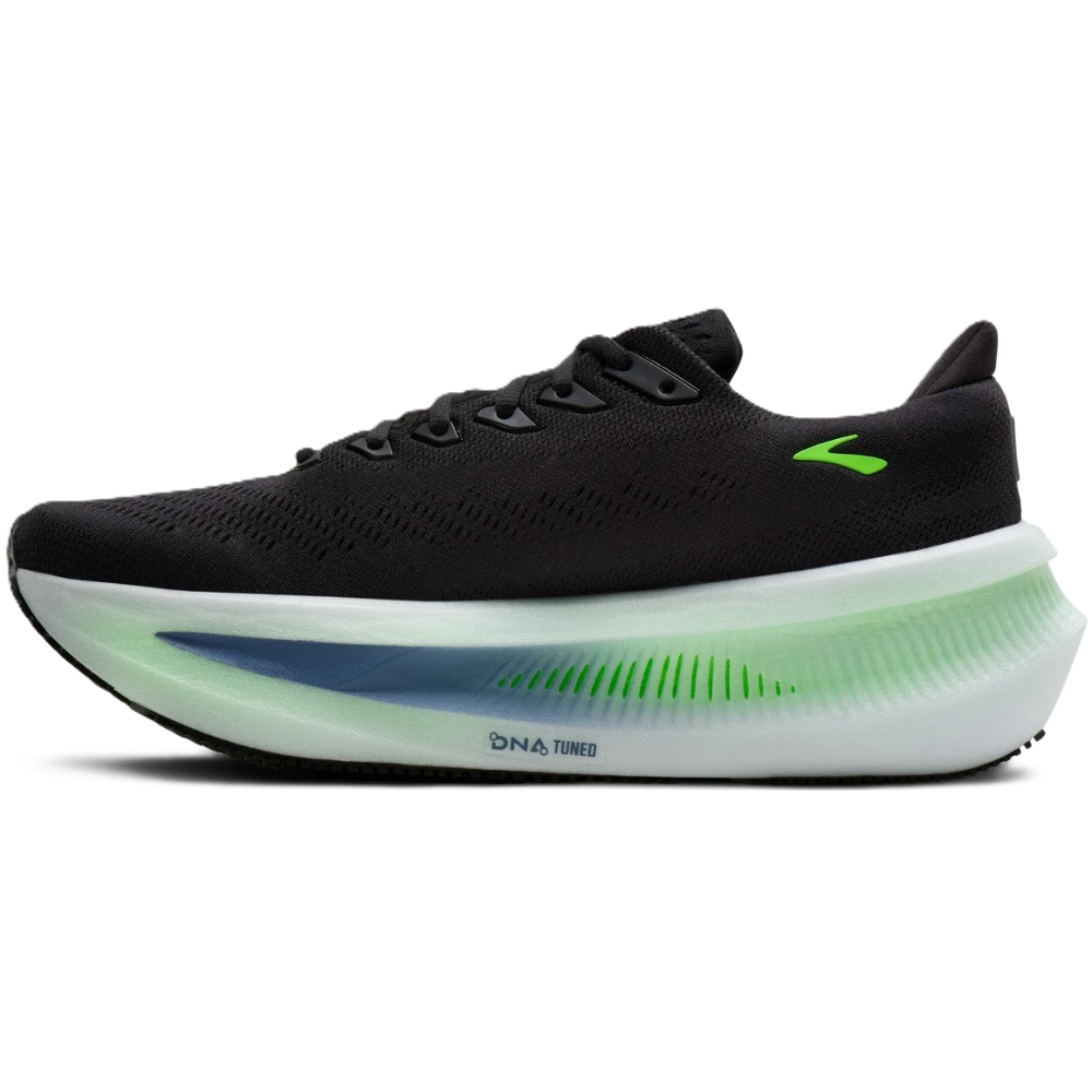 Brooks Glycerin Max 2 Men’s Standard (D) – Phantom / White / Green Gecko – product view 2