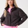 Cartel & Willow Beau Spray Jacket - Chocolate Leopard