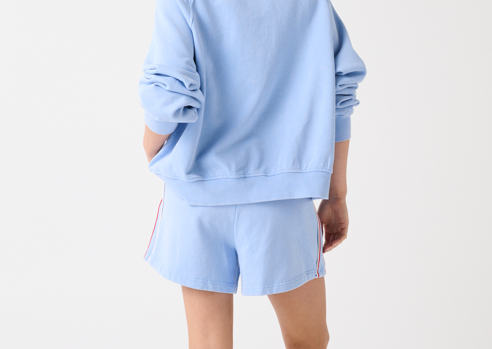 Cartel & Willow Tory Sweater in Cornflower — product view 4