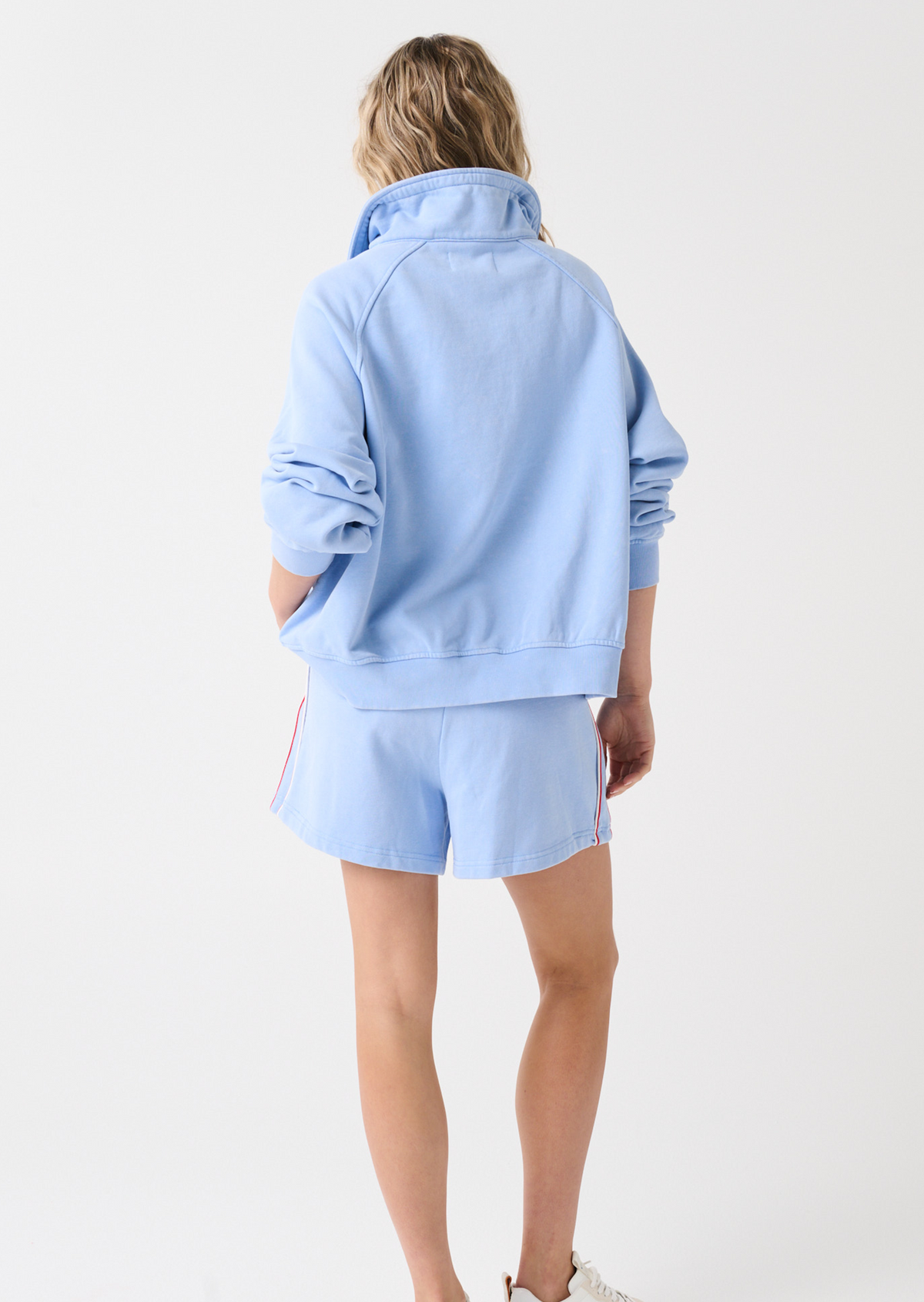 Cartel & Willow Tory Sweater in Cornflower — product view 4