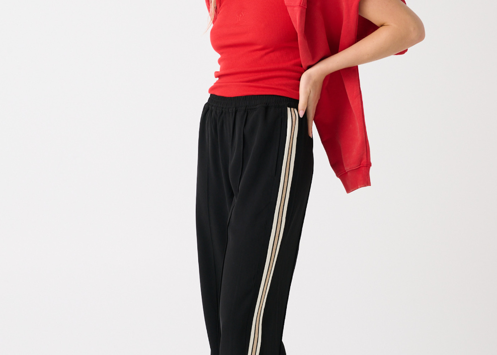 Cartel & Willow Weston Pant - Black / Lurex – product image 2