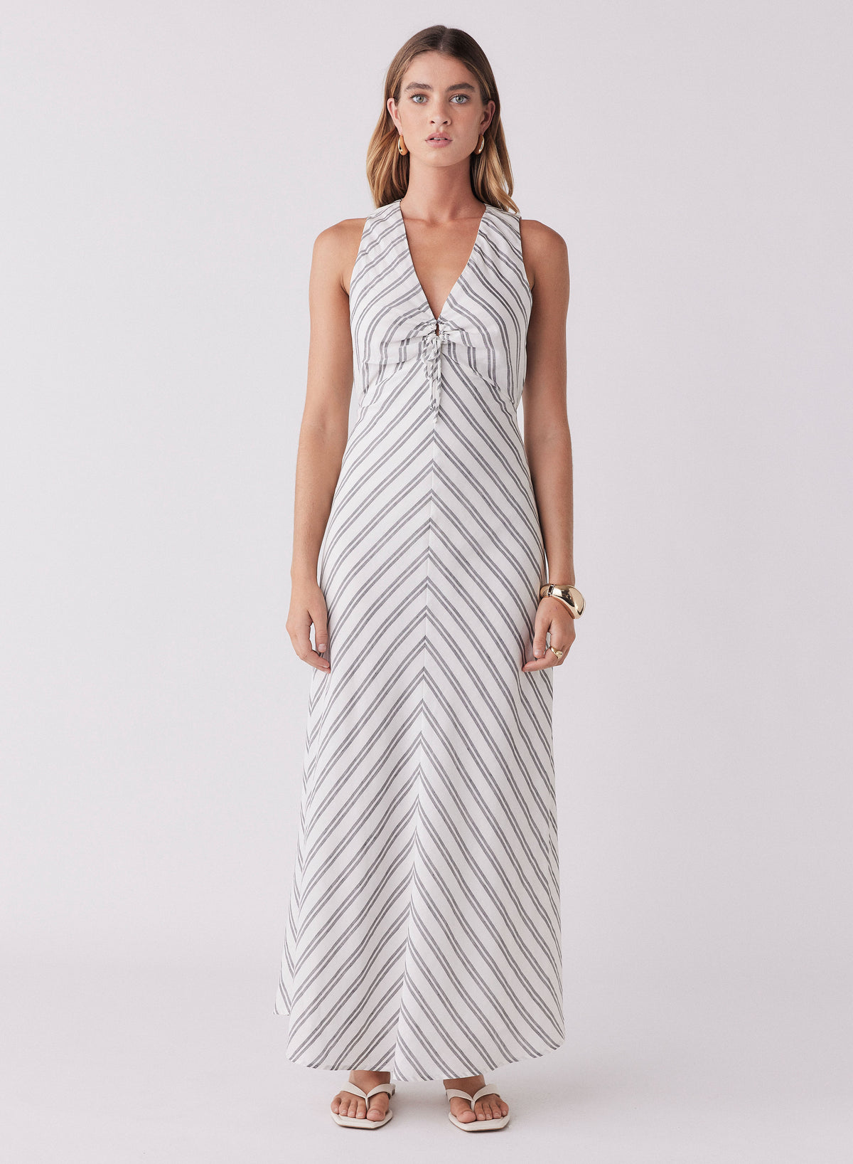 Esmaee Nautical Stripe Dress - Nautical Stripe – product image 1