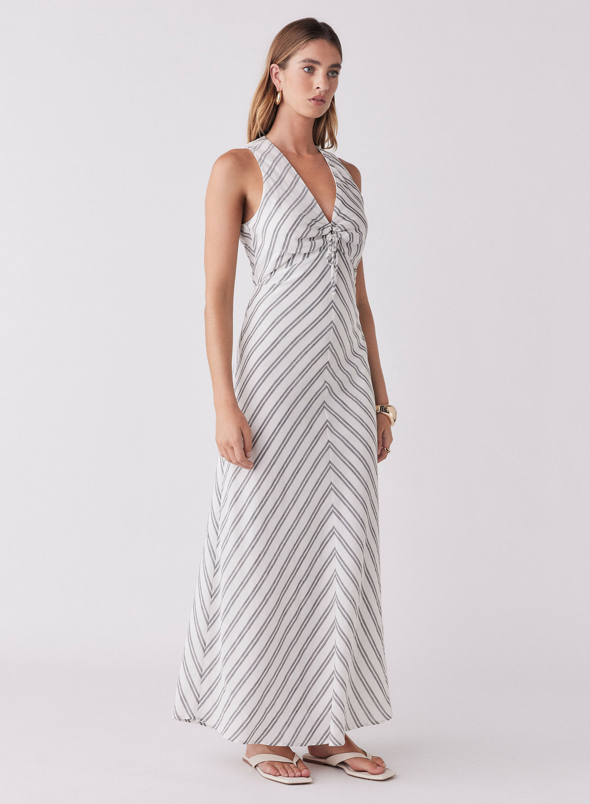 Esmaee Nautical Stripe Dress - Nautical Stripe – product image 3