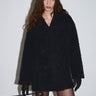 Esmaee Octave Coat - Black Fluffy