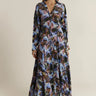 Fate + Becker Alix Fit & Flare Dress - Blurred Floral