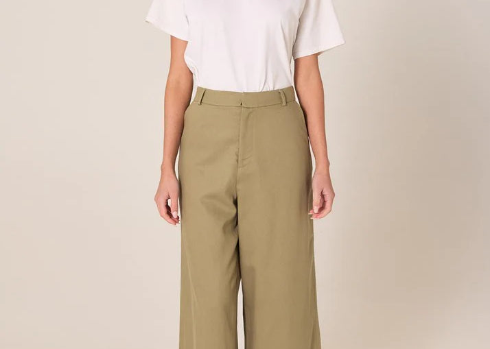 Fate + Becker Zephyr Straight Leg Pant - Sage – product image 1