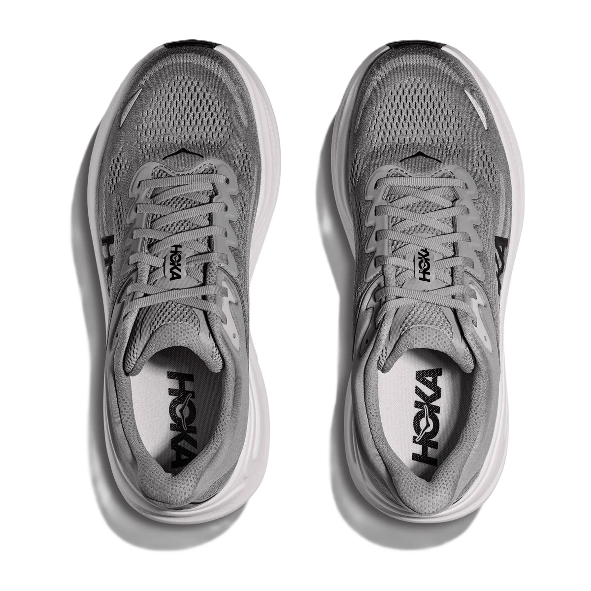 HOKA Bondi 9 Men's X-Wide (4E) - Galactic Grey/Stellar – product image 3